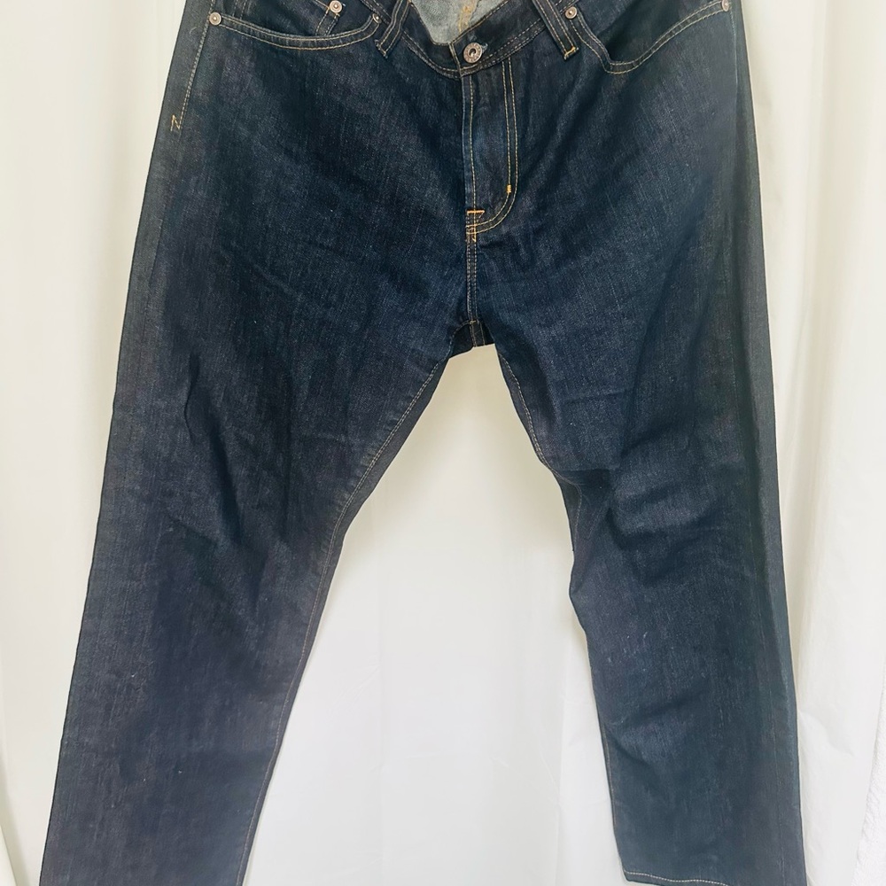 AG Adriano Goldschmied Dark Indigo Relaxed Jeans